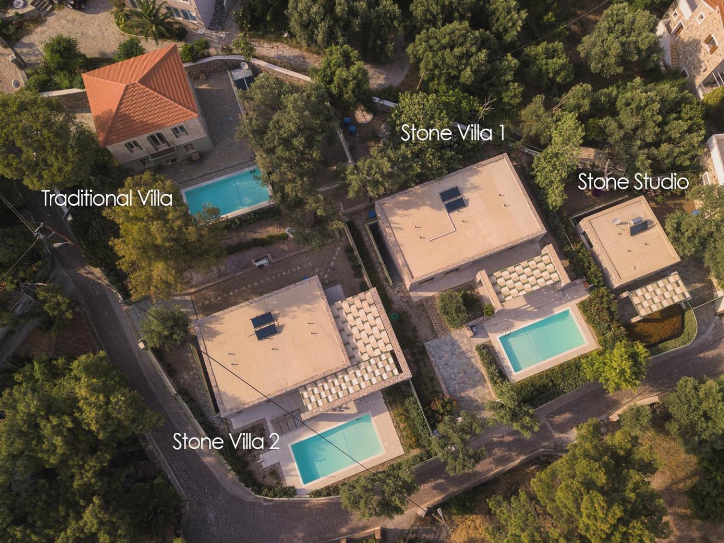 Ouzo Stone House 1 With Private Pool Villa Plomari ภายนอก รูปภาพ