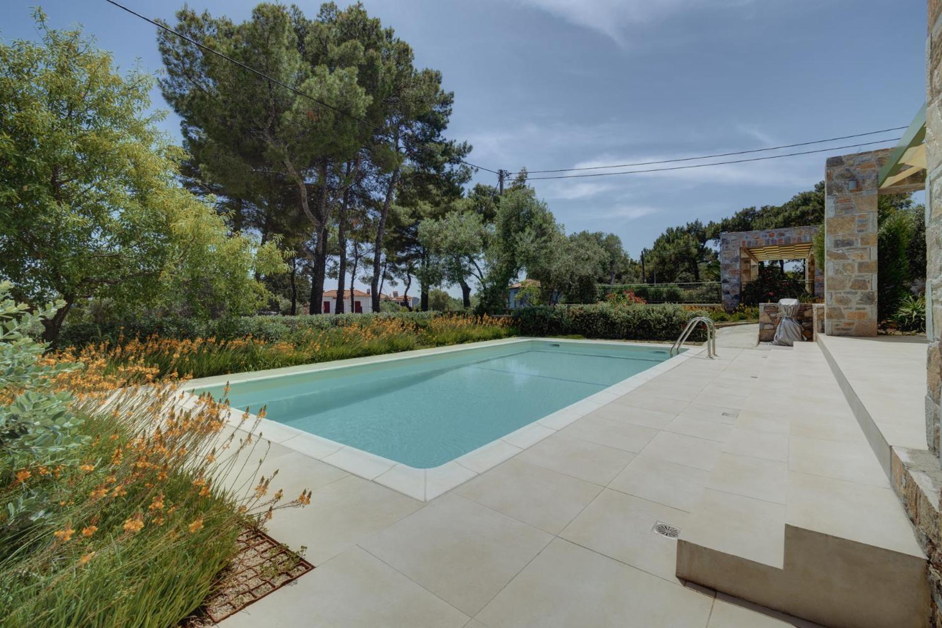 Ouzo Stone House 1 With Private Pool Villa Plomari ภายนอก รูปภาพ